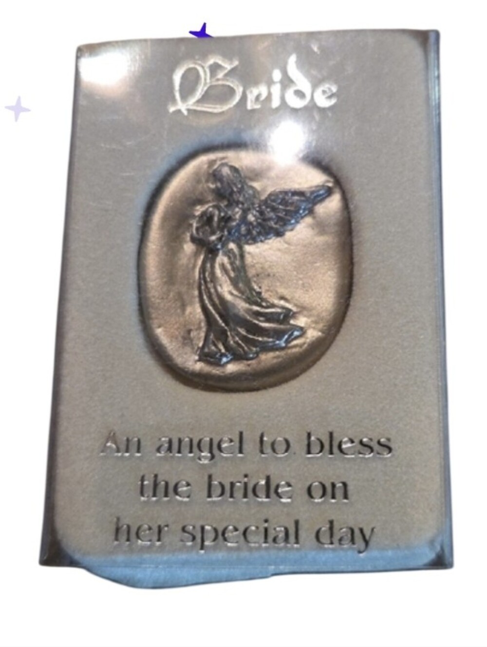 Vintage Bride Angel For Wedding Day